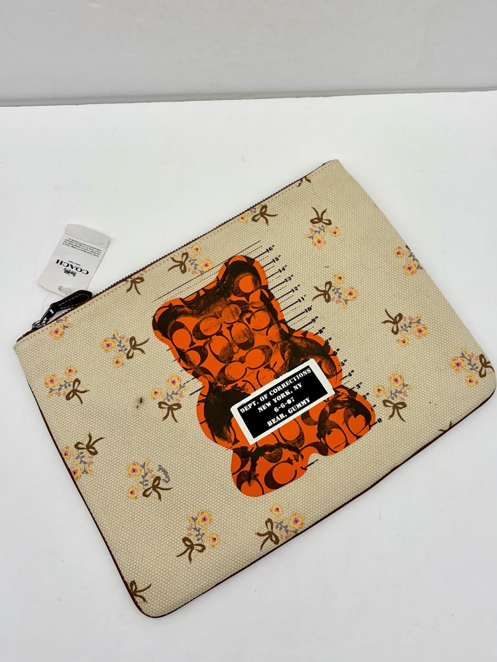 Coach Large Wristlet 30 With Vandal Gummy - Picture 10 of 11